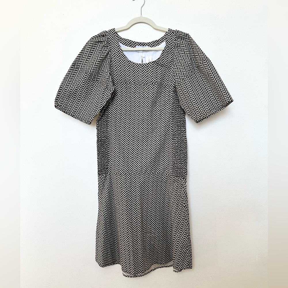 Never A Wallflower Chevron Dress